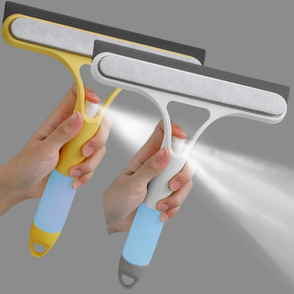 🧽3-in-1 Spray Window & Mirror Squeegee
